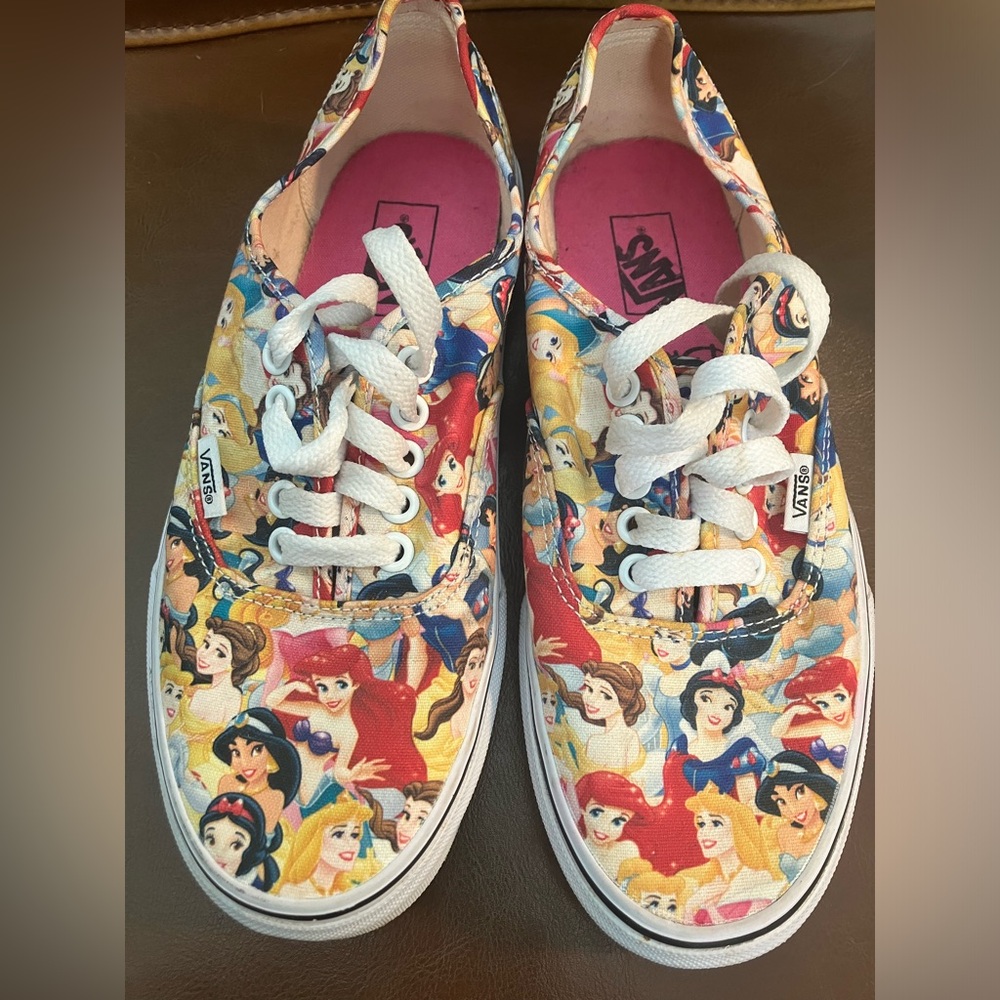 Disney Princess Vans women’s size 8.0